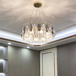 Hanglampen Moderne E14 LED Kristallen Kroonluchter Woonkamer Eetkamer Binnenverlichting Home Decor Plafond