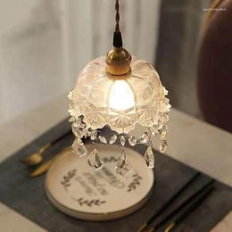 Hanglampen modern led glazen licht kristal hangende lamp