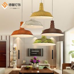 Lampes suspendues modernes LED fer éclairage industriel articles décoratifs pour la maison déco lustres plafond décor marocain concepteur de luxe