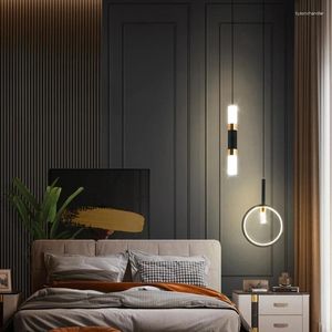 Hanglampen Moderne LED-lamp voor woonkamer Eetkamer Gangpad Slaapkamer Nachtkastje Plafond Kroonluchter Home Decor Indoor Lichtpunt Glans