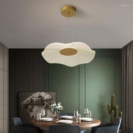 Hanglampen moderne led verlichting lotus blad glansverlichting keuken eiland woonkamer eetkamer acryl hangende verlichtingsarmaturen