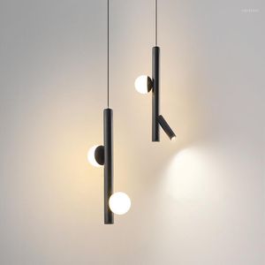 Hangende lampen moderne led -lampen Alnstig minimalistisch woonkamer