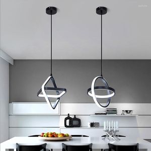 Lampes suspendues éclairage moderne lampes simples nordiques pour salon chambre chevet cuisine lampe suspendue Luminaire Intelligent