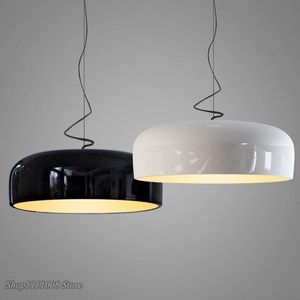 Hanglampen moderne lichten glanzende zwarte ronde hangende lamp keuken verlichting armaturen woonkamer bar home decor suspendu luminairpendant