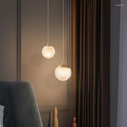 Hanglampen Moderne Verlichting LED 5W Nordic Indoor Bedlampje Bar Verlichting Bal Winkel Thuis Slaapkamer Plafond Kroonluchter Voor Eetkamer