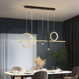 Lampes Suspendues Lumières Modernes Led Lampe Suspendue Pour Salon Table À Manger Luminaire Suspension Luminaire Éclairage Intérieur 35w-42w