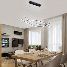 Pendents lampes modernes minimalistes salle à manger lustre vivant créatif el frontpure studio plafond plafonnier légère
