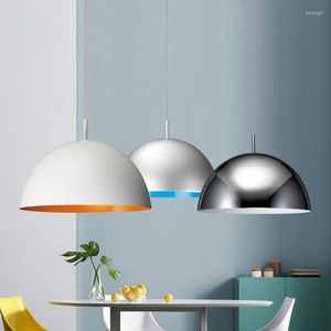 Hanglampen moderne minimalistische led kroonluchter eetkamer woonkamer balk teller enkele kop