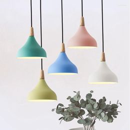 Hanglampen moderne Noordse licht macaron lamp voor woonkamer keukeneiland slaapkamer indoor hanging lights home decoratie armaturen