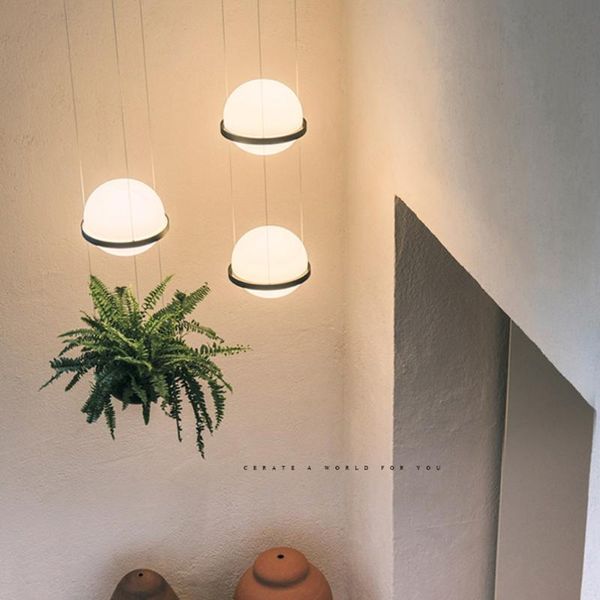Lampes suspendues Plante moderne Lumières Nordic DIY Sky Garden Lampe à LED Pot de fleur Suspendu Salle à manger Luminaires Home DecorPendentif