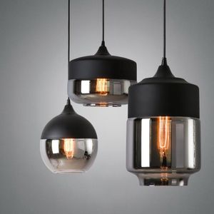 Hanglampen moderne ronde metalen glazen led keuken eetbar lichten eiland woonkamer decor teller verlichtingspender