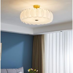 Hanglampen Moderne eenvoudige LED-plafondlamp Creatieve en enigszins luxe kristallen lamp Gezellige romantische slaapkamerverlichting