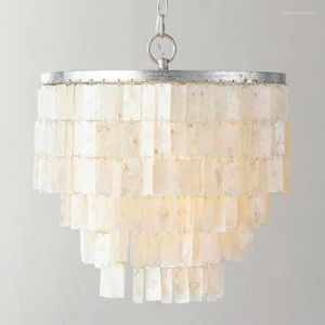 Pendants lampes modernes simples m￩diterran￩ens de la mer de la mer de la mer de la salle de lustre prototype et lanternes la princesse pour enfants de l'￩tude