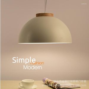 Lampes suspendues Moderne Bois LED Lumières Cuisine Luminaire Lukloy Plafond Loft Pour Lampe À Accrocher Nordique