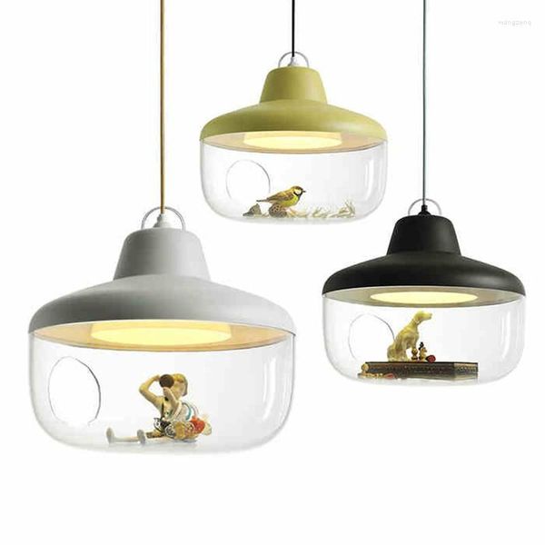 Lampes suspendues Mordern Dinner LED Lampe Suspendue Cuisine Luminaire Designer Art Chambre Intérieur