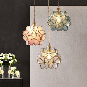 Hangende lampen Noordse artistieke LED aluminium Dandelie Kroonluchter Golden hangende decoratief vaste bevestiging Home Light -Spendant