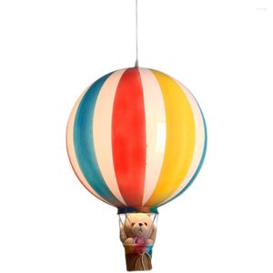 Lampes suspendues Nordic Creative Acrylique Ballon À Air Led Lumières Pour La Chambre Des Enfants Pépinière Bébé Art Décor À La Maison Luminaires Suspendus