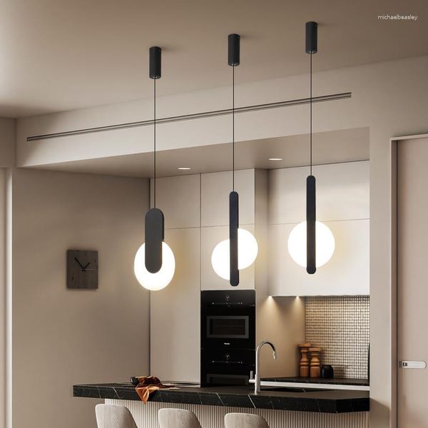 Lámparas colgantes, luces LED creativas nórdicas, decoración moderna para el hogar, candelabros de diseño artístico para sala de estar, estudio, dormitorio, lámpara colgante de noche