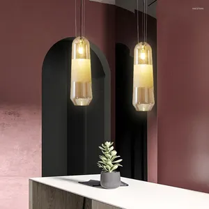 Hanglampen Nordic Hanglamp Creatieve Persoonlijkheid Modern Minimalistisch Restaurant Bar Receptie Slaapkamer Nachtkastje Kleine Kroonluchter