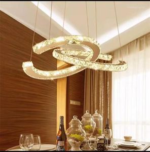Lampes suspendues lampe nordique décorative LED plafonnier luminaire suspendu pour salle à manger chambre lustres en cristal Luminaria