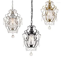 Lampes suspendues Nordic Led Cristal Suspendu Turc Bois Ampoule Plafond Design Lampe Lustre Éclairage De Luxe Designer