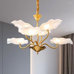 Lampes suspendues Nordic Led Cristal Vintage Lampe Plafonnier E27 Articles décoratifs pour la suspension de lustre à la maison