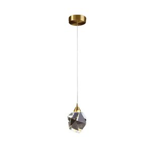 Lampes suspendues Nordic LED Lights COB 3W Full Brass Lustres En Cristal Salon Décoration Créativité Décor AC220VPendant