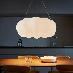 Lámparas colgantes, luces Led nórdicas, diseño de nubes, lámpara colgante acrílica para sala de estar, dormitorio, estudio, decoración, lámpara colgante moderna para el hogar