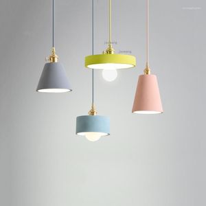 Lampes suspendues lampes LED nordiques salle à manger lampe suspendue salon chambre décor à la maison lustre intérieur luminaires