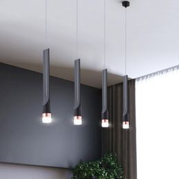 Lampes suspendues Nordic LED Lights Moderne Bar Lustre Lampe Éclairage Intérieur Décor À La Maison Chambre Salon Cuisine Restaurant Décorer
