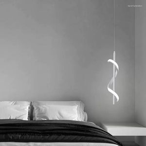 Lampes suspendues Nordic Lights Intérieur Moderne LED Lampe Suspendue Éclairage Pour Chevet Salon Décoration De La Maison Tables À Manger Allée