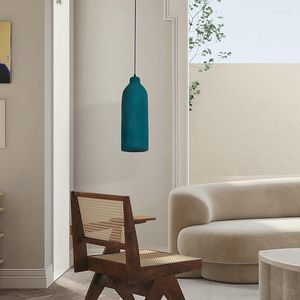 Hanger Lampen Nordic Minimalisme E27 Lichten Bar Wabi Sabi Led Suspend Lamp Hang Kroonluchter Verlichting Voor Eetkamer Decor Armaturen