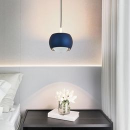 Hanger lampen Noordelijke minimalistische moderne kunstontwerp bedmonds LED kleine kroonluchter woonkamer slaapkamer studies sfeer decoratief
