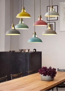 Hangende lampen Noordelijke minimalistische eenvoudig Restaurant Cafe Bar Creative Macarons Pot Cover Chandelier