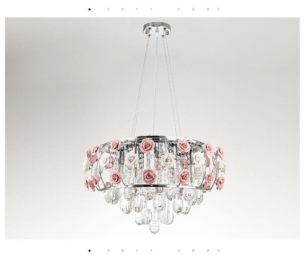 Lampes suspendues nordique moderne cristal luxueux lustre salon salle à manger chambre éclairage LED créatif Simple suspension lampe