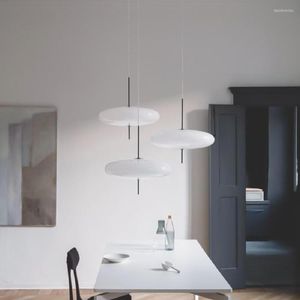 Hanglampen Noordelijke moderne LED -lichten Loft Industriële armatuur Hanglamp Eetkamer Keukenverlichting Affaturen Home Art Decor