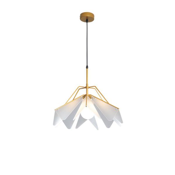 Lampes suspendues Nordic Modern Lotus Shade Lights Restaurant Luxury Bedroom Study Industrial Art Deco Hanging Living Room LightingPendentif