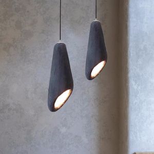 Hanglampen Nordic Hars Wabi Sabi Verlichting Eetkamer Hanglamp Bar Kroonluchter Verlichting Home Decor Luster Armaturen Droplight