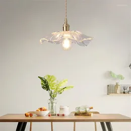 Hanglampen Nordic Retro Loft Eenvoudige Verlichting Kamer Decor Woonarmaturen Glas Edison Stijl Kroonluchters Vintage Gangpad Lamp
