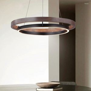 Hanglampen Noordelijke ringlamp luxe minimalistische kroonluchter voor eetkamer slaapkamer keuken eiland hangende verlichting huisdecoratie