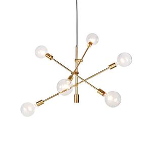 Hanglampen Noordelijke eenvoudige kunststijl eetkamerlichten Postmoderne Galss Gold Cafe Living Kitchen Decor Hanging Lamp armaturenpendant