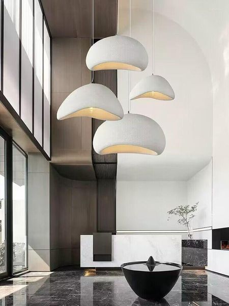 Lámparas colgantes Nordic Simple LED Sala de estar Restaurante Bar Decoración del hogar Penthouse Hanging