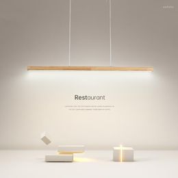 Hanglampen Noordelijke eenvoud LED -lichten voor eettafel woonkamer Studie Room keukenzaal armatuur warm huis hanglamp luminaire