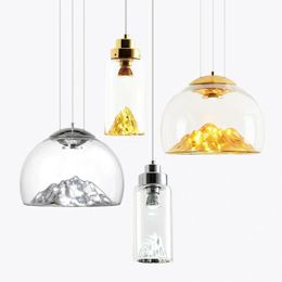 Hanglampen Nordic kleine LED-verlichting Simple Restaurant Eetkamer Ophanging Luminaire Goud Zilver Home Deco Koffie Bar Opknoping Lamp