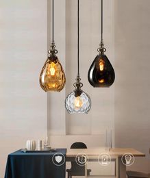 Hanglampen Noord-Europa Moderne creatieve driekleuren glazen lichten LED met voor slaapkamer/restaurant/woonkamer/keuken/café/el