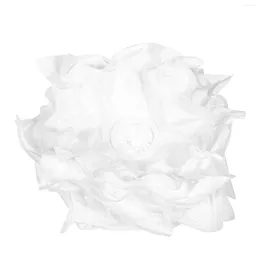 Lampes suspendues Lustre en papier Accessoires blancs Couverture de lampe nuage Accessoire de lumière Décor suspendu