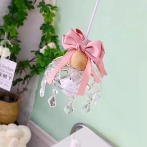 Hanglampen Roze Strik Glazen Verlichting LED Schattig Kinderkamerlamp Eenvoudig Romantisch Meisjesslaapzaal Slaapkamer Nachtkastje Opgeschort