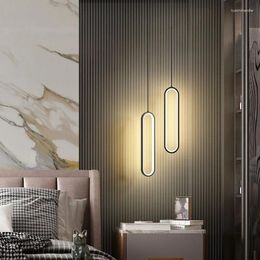 Hanglampen postmoderne ledlampen cirkelvormige cirkel hang lamp trap voor slaapkamer keuken eetkamer woonkamer luminaire