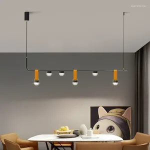 Lampes suspendues Postmodern Cortex Lustre Minimaliste Art LED Lampe Restaurant Bar Droplight Salon Chambre Décor Suspendus Lumières