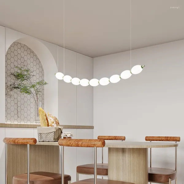 Lámparas colgantes Lámpara posmoderna Collar Cadena Araña Diseño Decoración de la habitación Luz Restaurante Salón Luces LED Accesorios de suspensión